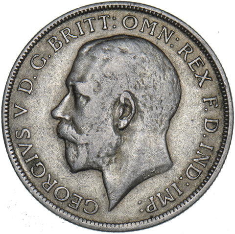1920 Florin - George V British Silver Coin - Nice