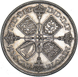 1936 Florin - George V British Silver Coin - Very Nice
