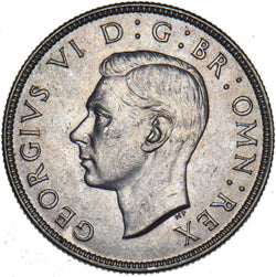 1944 Florin - George VI British Silver Coin - Superb