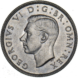 1944 Florin - George VI British Silver Coin - Very Nice