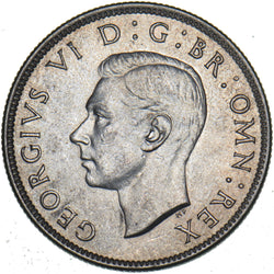 1945 Florin - George VI British Silver Coin - Superb