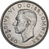 1946 Florin - George VI British Silver Coin - Very Nice