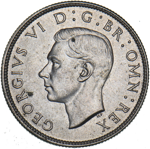1946 Florin - George VI British Silver Coin - Very Nice
