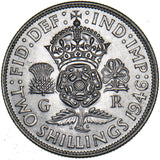 1946 Florin - George VI British Silver Coin - Very Nice