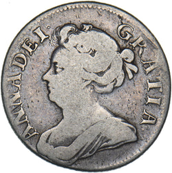 1709 Shilling - Anne British Silver Coin