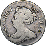 1709 Shilling - Anne British Silver Coin