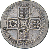 1709 Shilling - Anne British Silver Coin