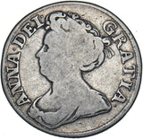 1711 Shilling - Anne British Silver Coin
