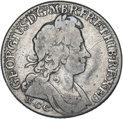 1723 WCC Shilling (Welsh Copper Company) - George I British Silver Coin