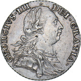 1787 Shilling - George III British Silver Coin - Very Nice