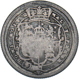 1816 Shilling - George III British Silver Coin