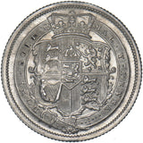 1816 Shilling - George III British Silver Coin - Very Nice