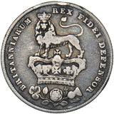 1826 Shilling - George IV British Silver Coin
