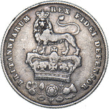 1826 Shilling - George IV British Silver Coin - Nice