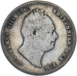 1836 Shilling - William IV British Silver Coin