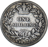 1836 Shilling - William IV British Silver Coin