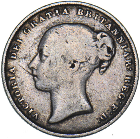 1852 Shilling - Victoria British Silver Coin