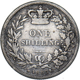 1853 Shilling - Victoria British Silver Coin