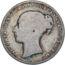 1867 Shilling (Die no. 5) - Victoria British Silver Coin