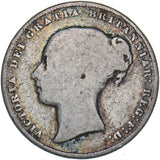 1867 Shilling (Die no. 5) - Victoria British Silver Coin