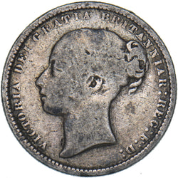 1871 Shilling - Victoria British Silver Coin