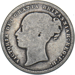 1872 Shilling - Victoria British Silver Coin