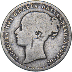 1873 Shilling (Die no. 58) - Victoria British Silver Coin