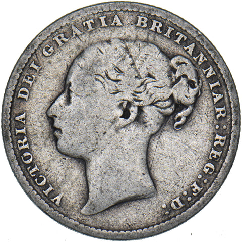 1879 Shilling - Victoria British Silver Coin