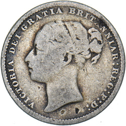 1883 Shilling - Victoria British Silver Coin