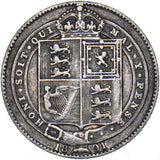 1891 Shilling - Victoria British Silver Coin