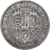 1894 Shilling - Victoria British Silver Coin