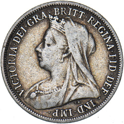 1899 Shilling - Victoria British Silver Coin