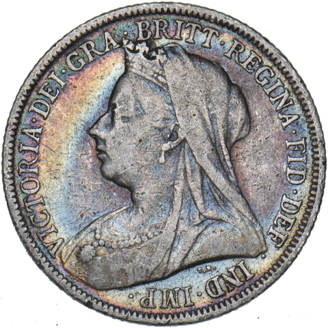 1899 Shilling - Victoria British Silver Coin