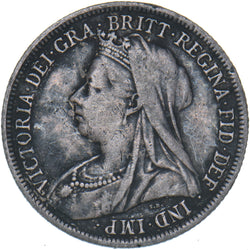 1899 Shilling - Victoria British Silver Coin