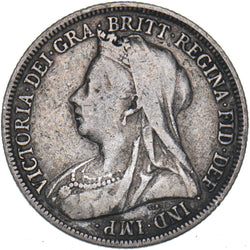 1901 Shilling - Victoria British Silver Coin