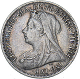 1901 Shilling - Victoria British Silver Coin - Nice