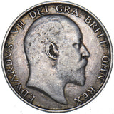 1902 Shilling - Edward VII British Silver Coin