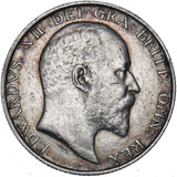1903 Shilling - Edward VII British Silver Coin - Nice