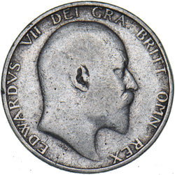 1905 Shilling - Edward VII British Silver Coin