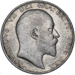 1906 Shilling - Edward VII British Silver Coin