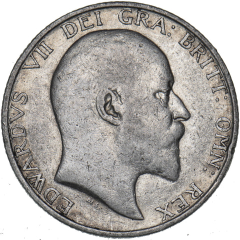 1906 Shilling - Edward VII British Silver Coin