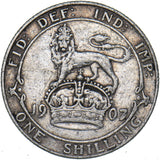 1907 Shilling - Edward VII British Silver Coin