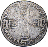 1696 Sixpence - William III British Silver Coin