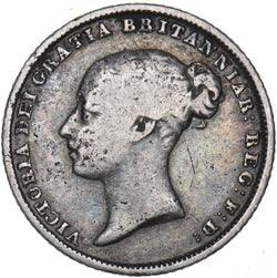 1840 Sixpence - Victoria British Silver Coin