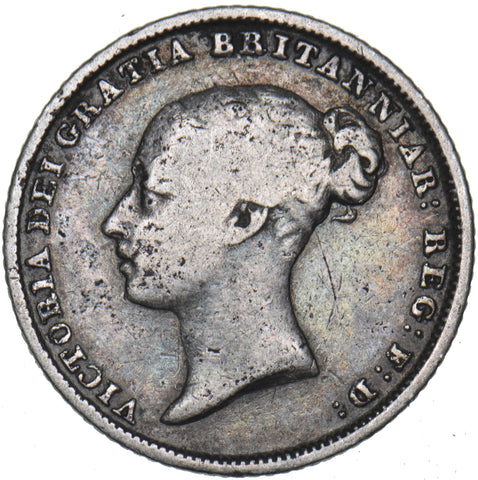 1840 Sixpence - Victoria British Silver Coin