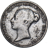 1844 Sixpence - Victoria British Silver Coin