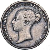 1851 Sixpence - Victoria British Silver Coin