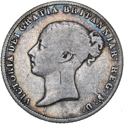 1864 Sixpence (Die no. 9) - Victoria British Silver Coin