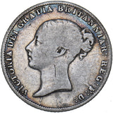 1864 Sixpence (Die no. 9) - Victoria British Silver Coin