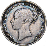 1873 Sixpence (Die no. 26) - Victoria British Silver Coin